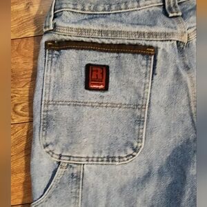 Riggs By Wrangler Durashield Men’s Light Blue Jeans , Size 33x34